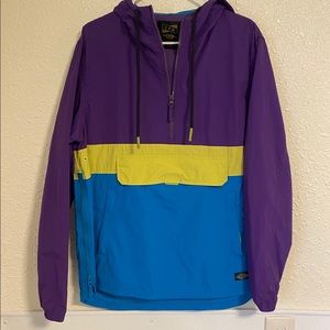 Retro lightweight hooded jacket